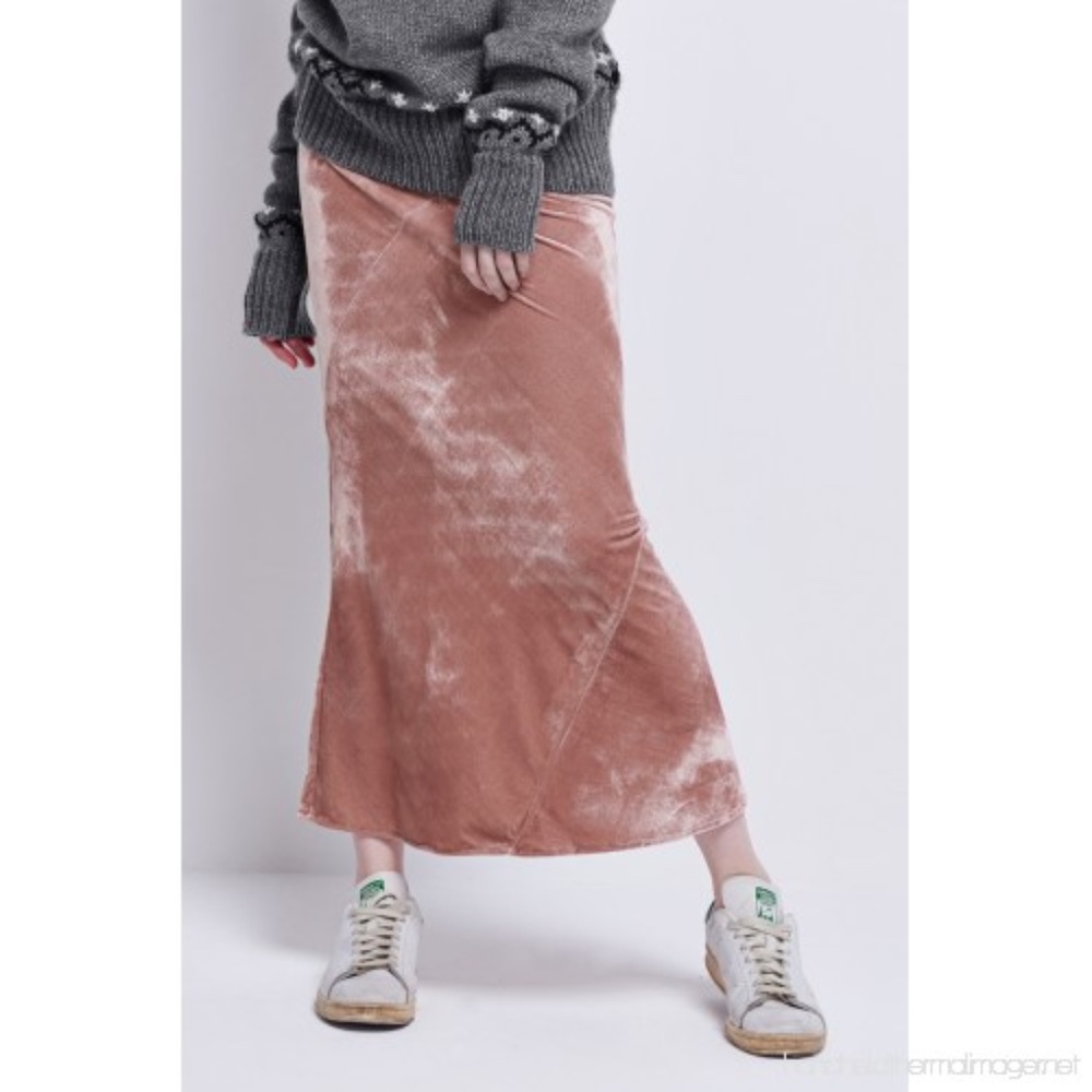 Pink Velvet skirt